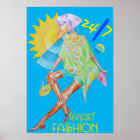 Fashion On Target Women's Poster
