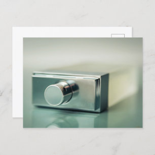Fashion perfume bottle postcard
