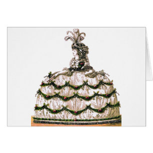 Fashion Plate ~ Art Paint Vintage Dress Love