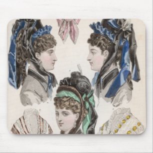 Fashion plate mouse pad