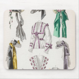 Fashion plate mouse pad