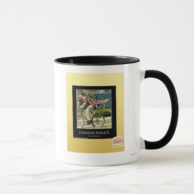 Fashion Police Mug (Right)