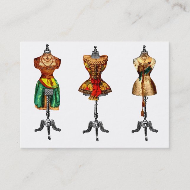 Fashion / Seamstress Card - SRF (Front)
