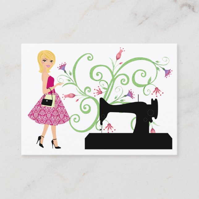Fashion / Seamstress Card - SRF (Front)