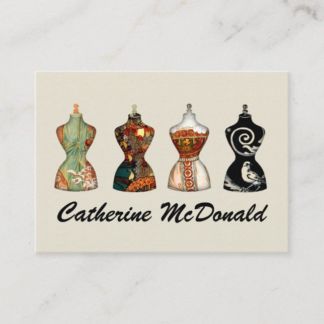 Fashion / Seamstress Card - SRF (Front)