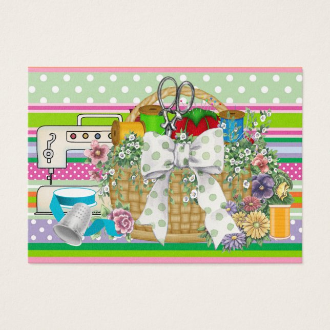 Fashion / Seamstress / Sewing Basket - SRF (Front)