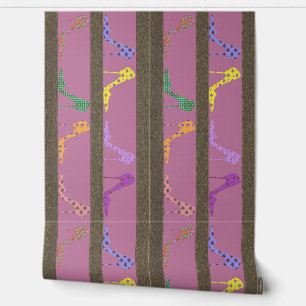 Fashion Shoe Shelves Wallpaper Border BP Pink