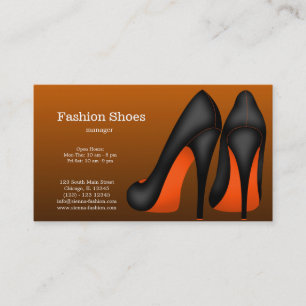 Fashion Shoes Business Card