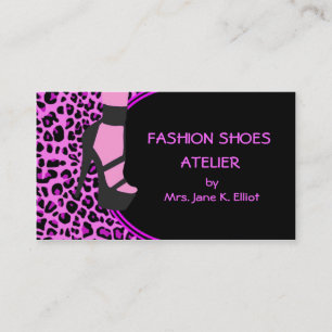 Fashion Shoes Business Card