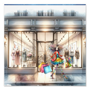 FASHION . Shop Local  Photo Print