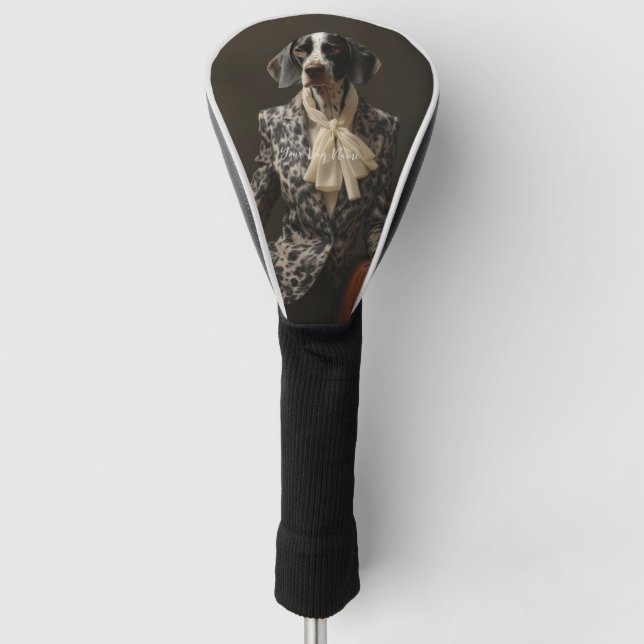 Fashion Show, English Pointer Dog 01 - Jonathan Bo Golf Head Cover (Front)
