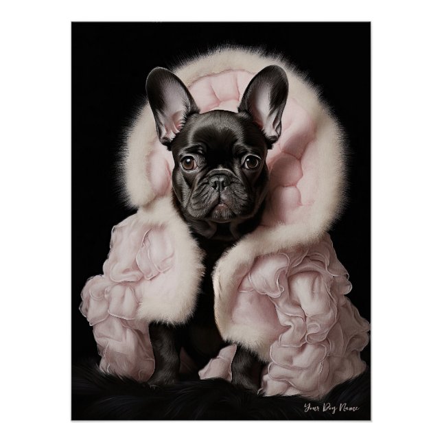 Fashion Show, French Bulldog 01 - Jonathan Bonheur Poster (Front)
