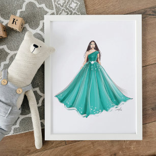 fashion sketch, art, poster