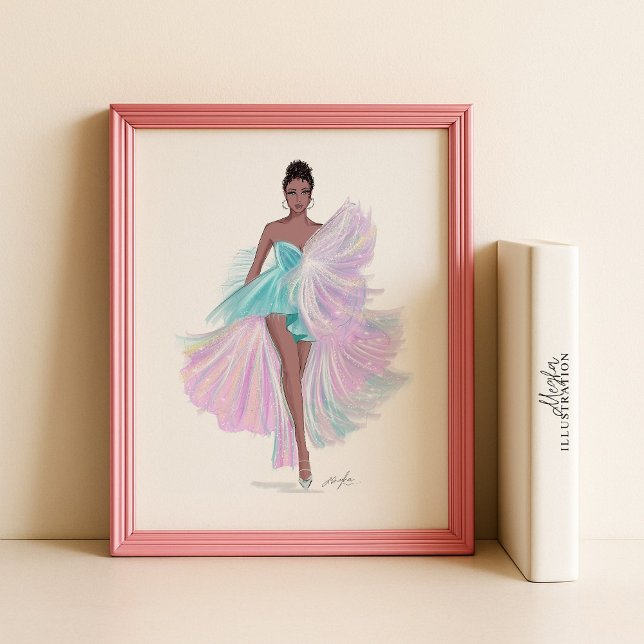 fashion sketch, illustration, poster (Creator Uploaded)