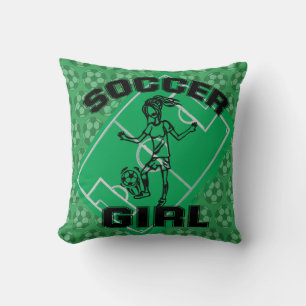 Fashion Soccer girl football design Cushion