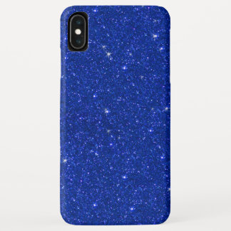 Fashion Sparkle Royal Blue Glitter Case-Mate iPhone Case