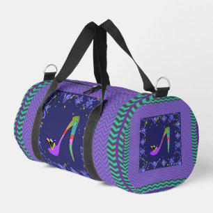 FASHION SPIKE HIGH HEELS DUFFLE BAG