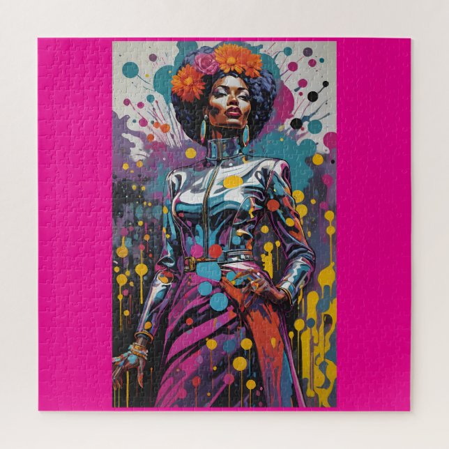 Fashion Splash - Ken Gauge Art Jigsaw Puzzle (Vertical)