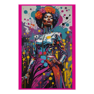 Fashion Splash - Ken Gauge Art Poster