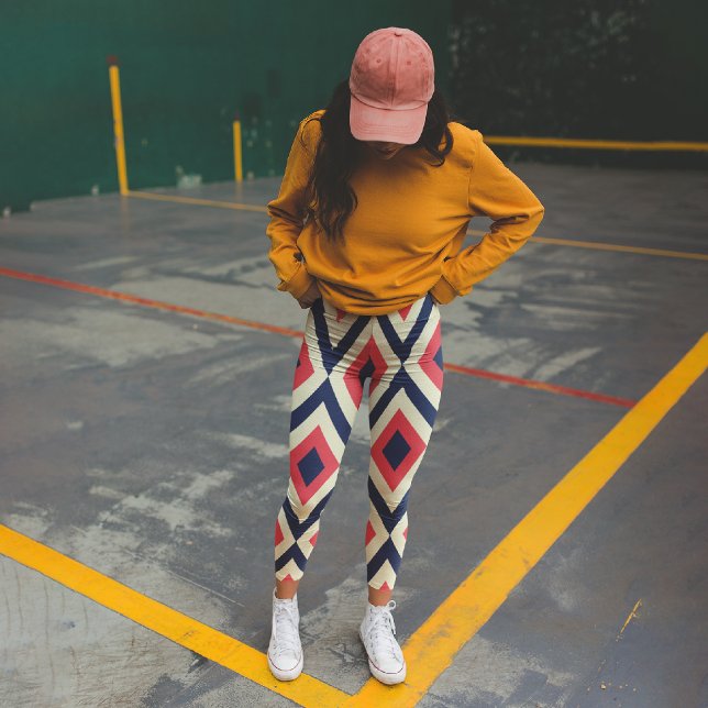 Fashion Squares Capri Leggings (Creator Uploaded)