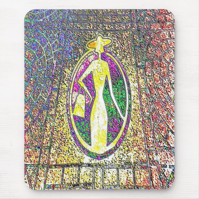 Fashion Street Mouse Pad (Front)