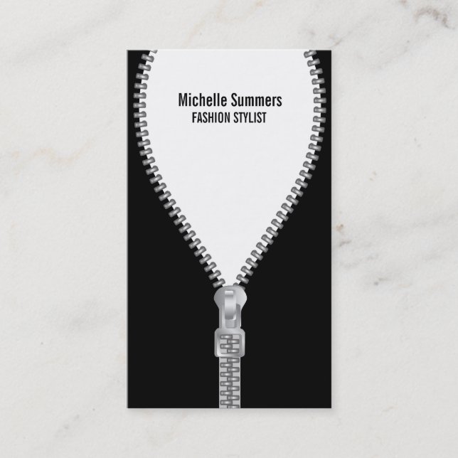 FASHION STYLIST Business Card Template (Front)