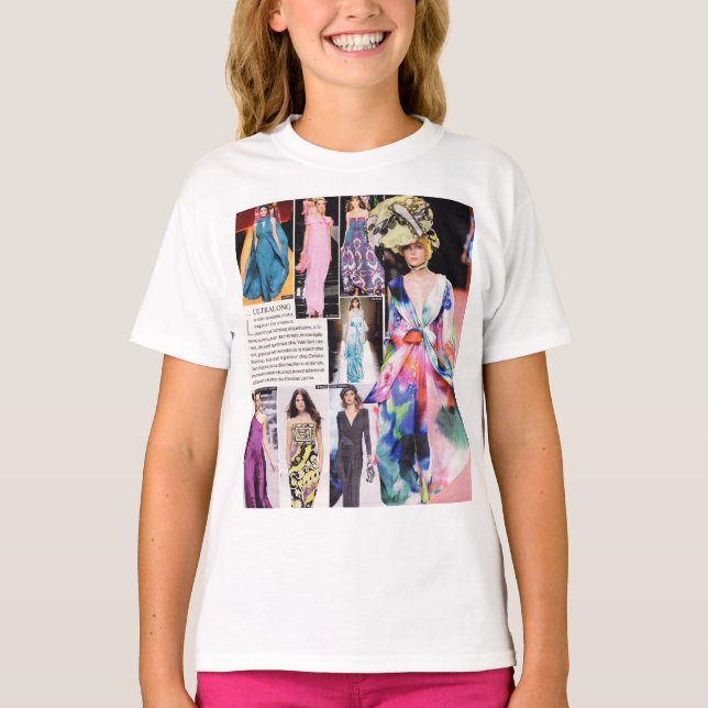 Fashion T-Shirts For Girls (Front)