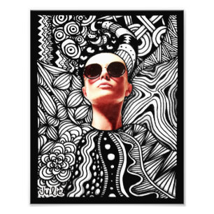 Fashion Tangle Photo Print