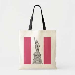 Fashion Themed Statue of Liberty Tote Bag