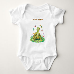 Fashion Turtle Butterfly Toddler Baby Bodysuit