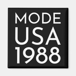Fashion Usa 1988 M Tour Magnet