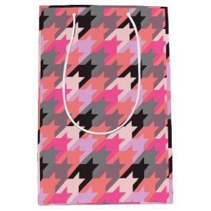 Fashion Vintage Cute- Pattern Stylish Modern Medium Gift Bag