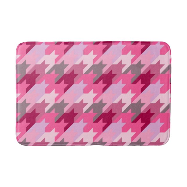 Fashion Vintage Stylish- Pattern Modern Spring  Bath Mat (Front)