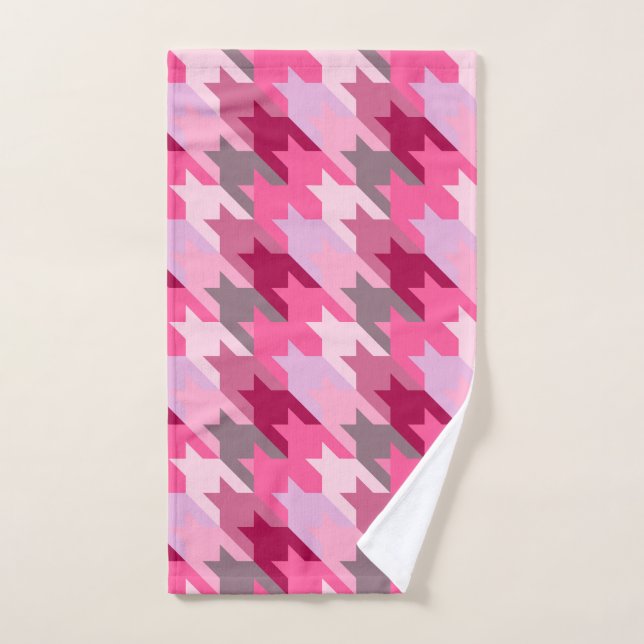 Fashion Vintage Stylish- Pattern Modern Spring   Hand Towel (Hand Towel)