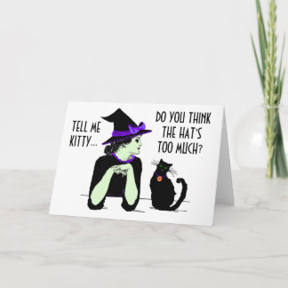 FASHION WITCH CARD