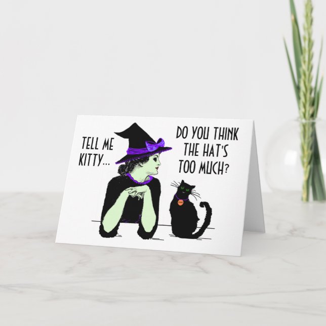 FASHION WITCH CARD (Front)