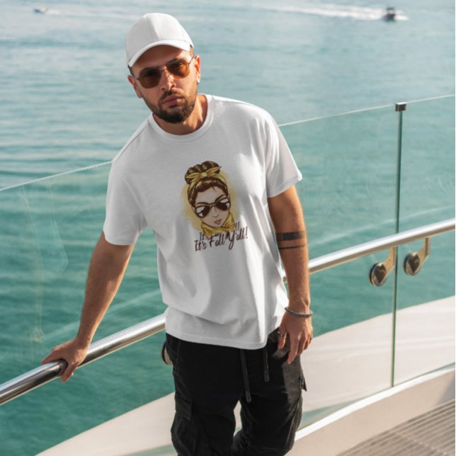 Fashion Woman Fall Season  T-Shirt (Creator Uploaded)