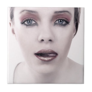 Fashion woman portrait  tile