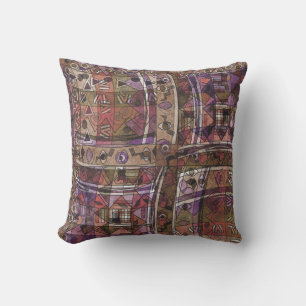 Fashionable African abstract tribal Cushion