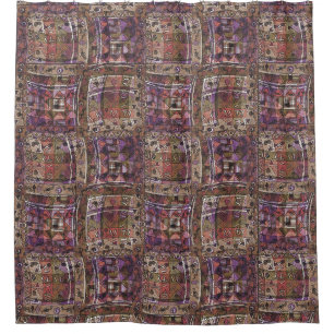 Fashionable African abstract tribal Shower Curtain