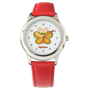 Fashionable butterfly watch