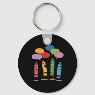Fashionable Crayon Mood Colour Crayons Teacher Stu Key Ring
