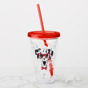 Fashionable Dalmatian Acrylic Tumbler