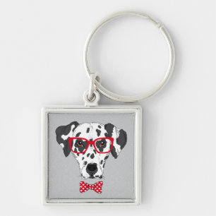 Fashionable Dalmatian Key Ring