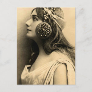 Fashionable Ear Covers Postcard