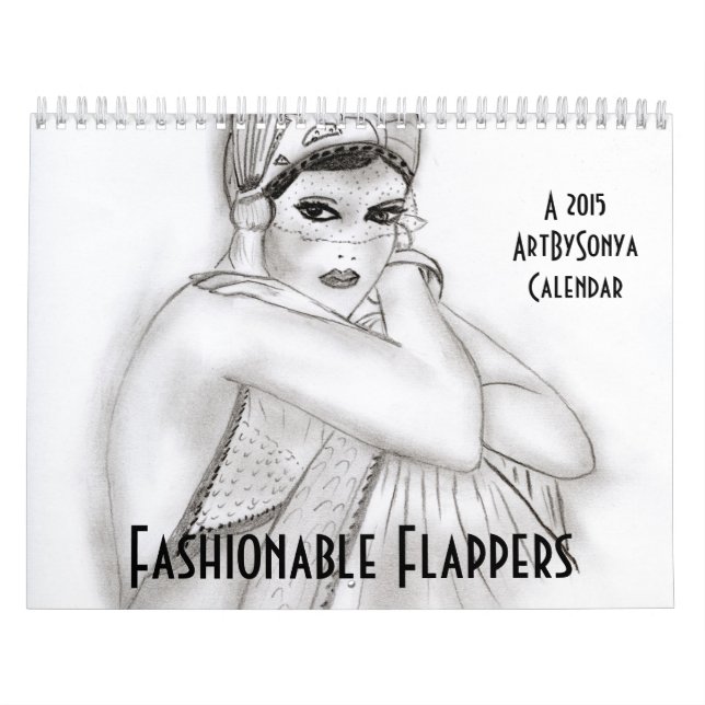 Fashionable Flappers Calendar (Cover)