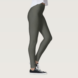 Fashionable Heavy Metal Grey Leggings