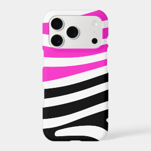 Fashionable Hot Pink and Black Zebra Print