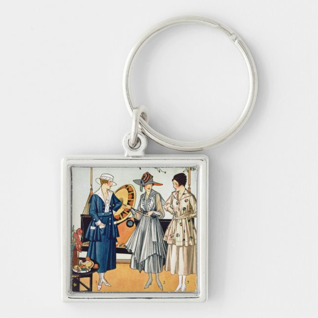 Fashionable Ladies Key Ring (Front)