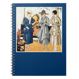 Fashionable Ladies Spiral Notebook